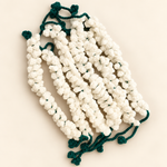 Handmade Crochet Mogra Garland/ Gazra set of 6