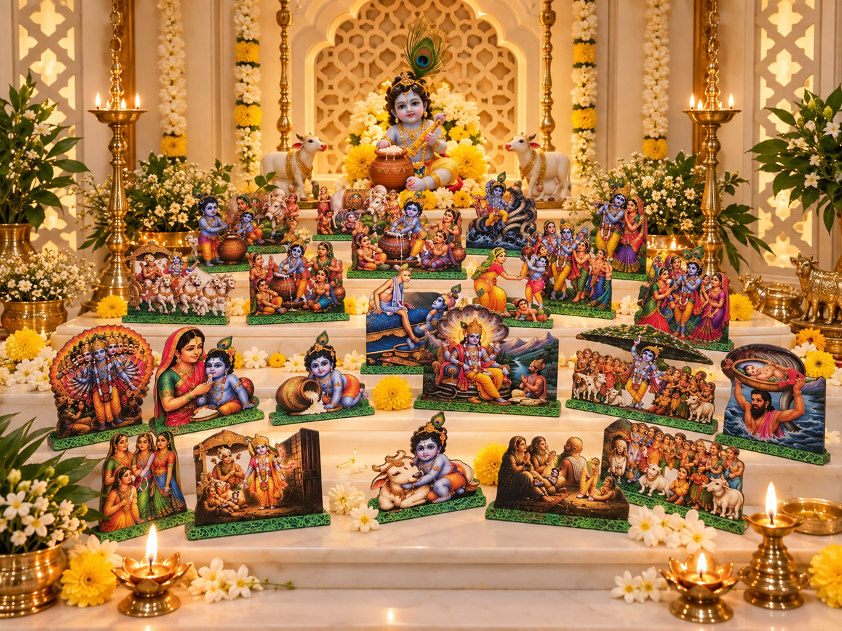 Kanha Leelas – Complete Janmashtami Story Set