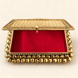 Shagun & Wedding Gift Box or Lifafa | Handcrafted Gold Cash & Jewellery Box