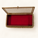 Handcrafted Antique-Finish Gift Box | Shagun & Jewellery Keepsake Box